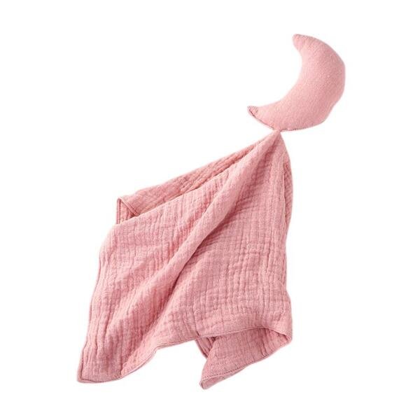 Baby Muslin Washcloth Pink