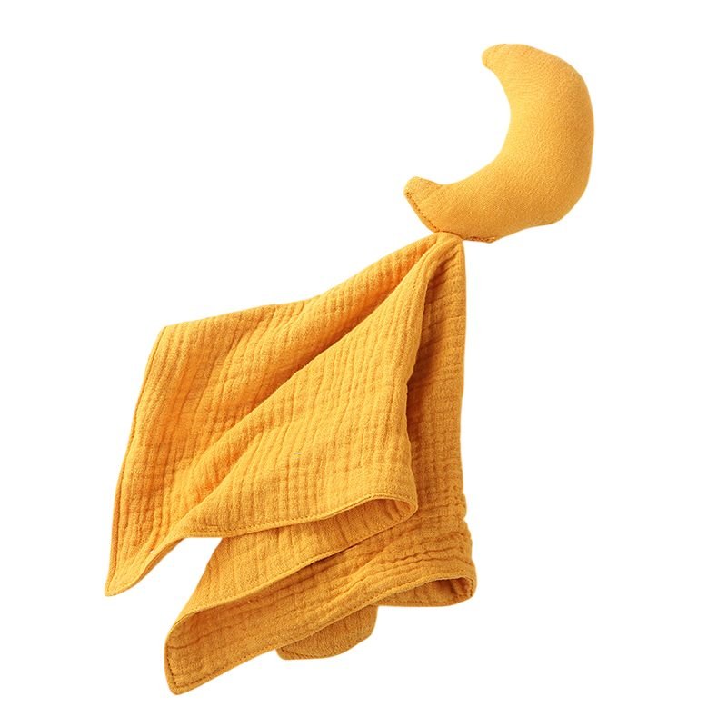 Baby Muslin Washcloth Yellow – photo 2
