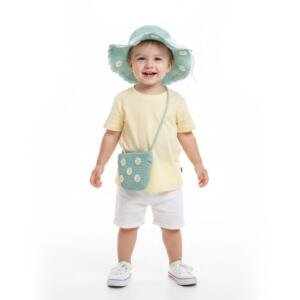 Straw Hat and Bag Set Tiffany
