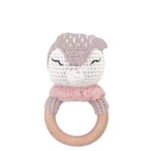 Owl Handmade Crochet Teether
