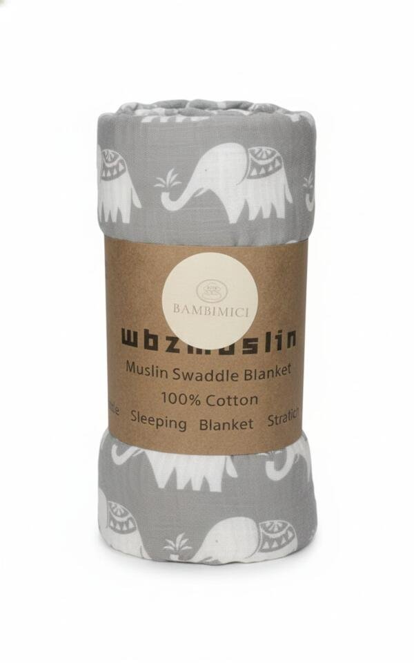 Essentials Muslin Swaddle Blanket Multicolor