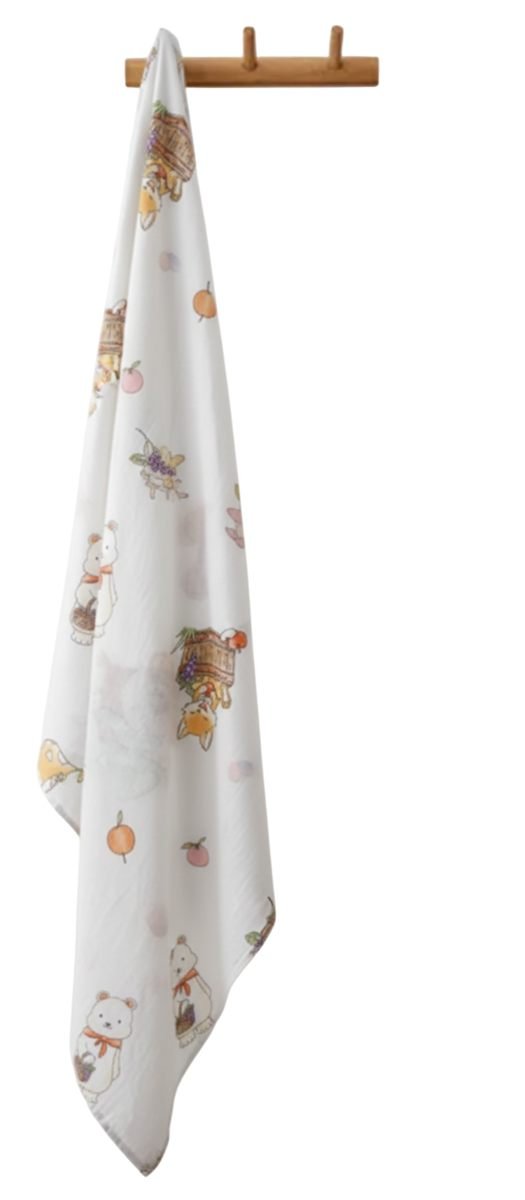 Essentials Muslin Swaddle Blanket Multicolor – photo 3