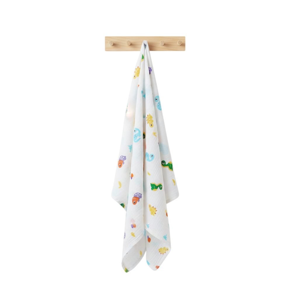 Essentials Muslin Swaddle Blanket Multicolor – photo 3