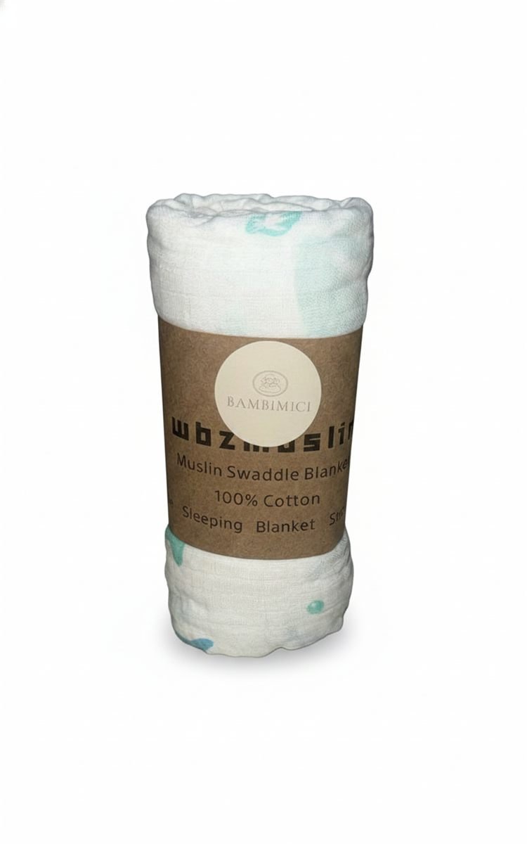 Essentials Muslin Swaddle Blanket Multicolor – photo 5