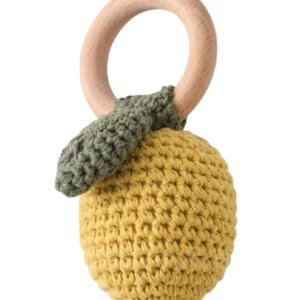 Lemon Handmade Crochet Teether