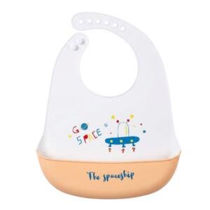 Spaceship Silicone Bib