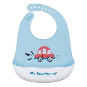 My Favorite Car Silicone Bib