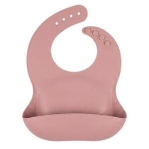 Silicone Baby Bib Pink