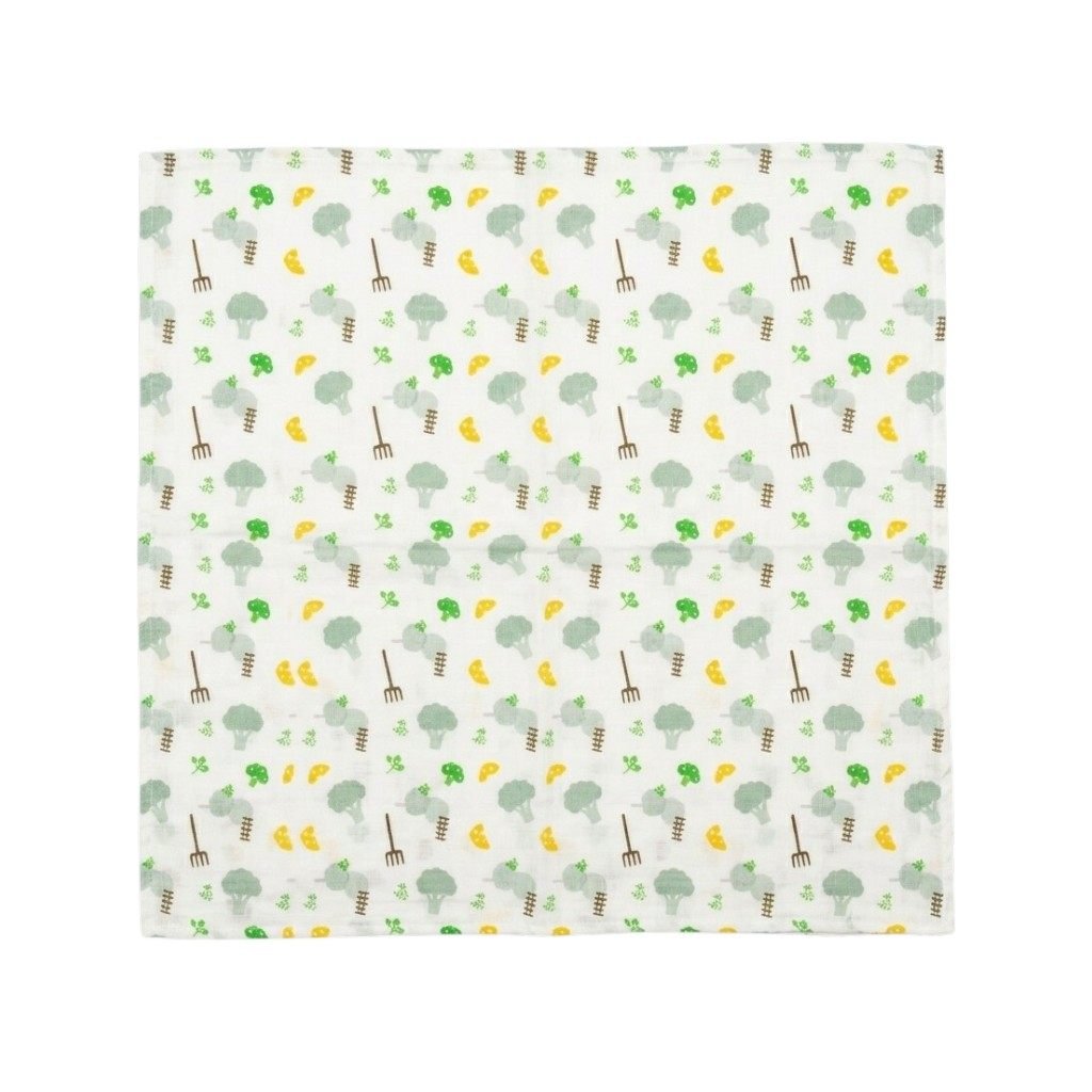 Cotton Muslin Swaddle Blanket (Forest Tree Print) – photo 3