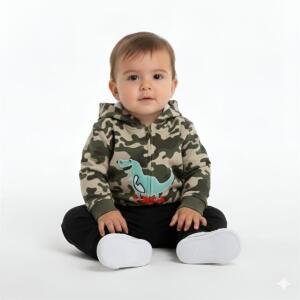 Dinosaur Print Hoodie – photo 2