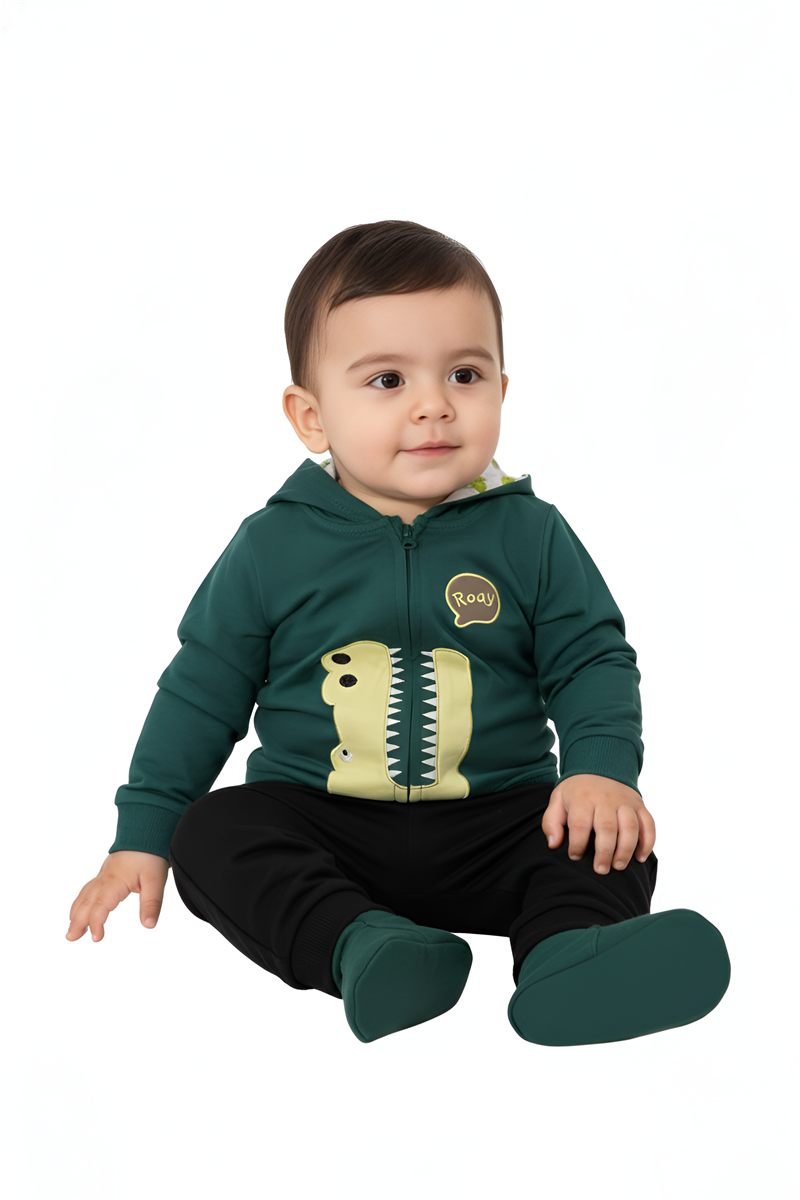 Crocodile Print Hoodie – photo 2