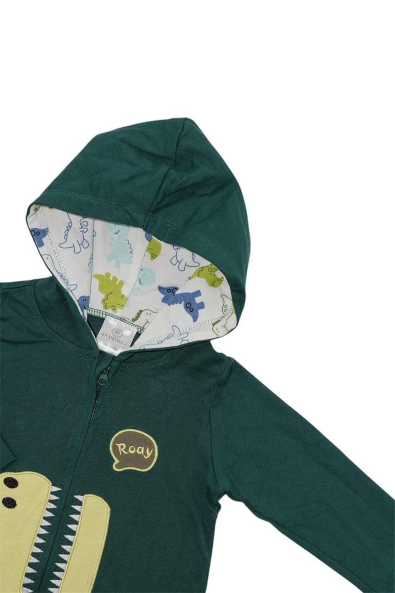 Crocodile Print Hoodie – photo 4